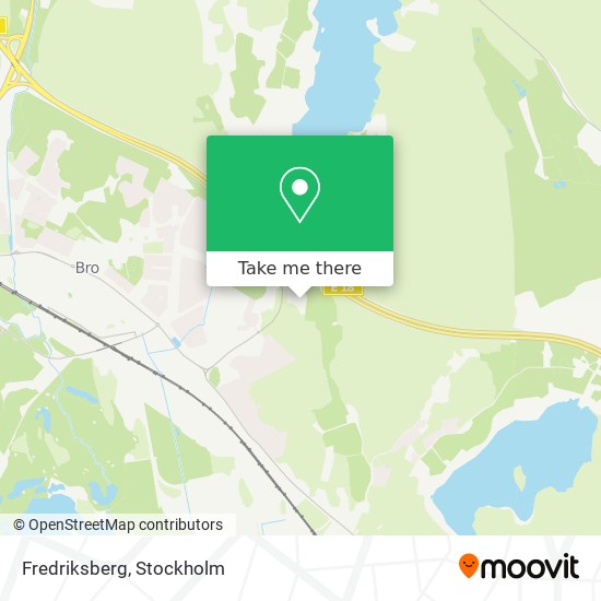 Fredriksberg map