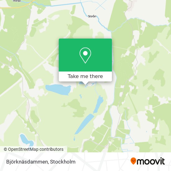 Björknäsdammen map