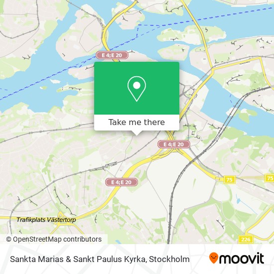 Sankta Marias & Sankt Paulus Kyrka map