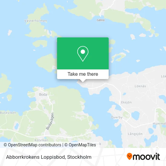 Abborrkrokens Loppisbod map