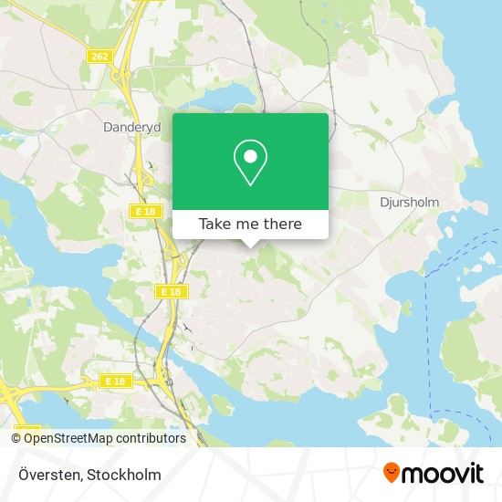 Översten map