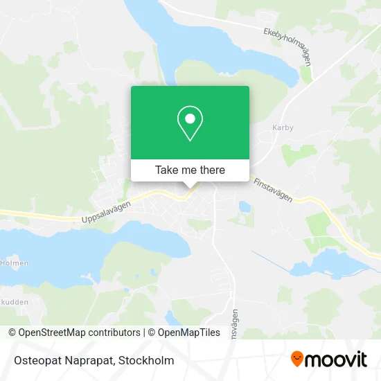 Osteopat Naprapat map