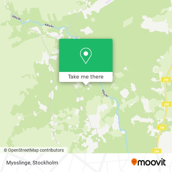 Mysslinge map