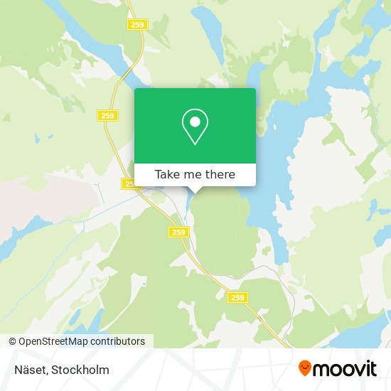 Näset map