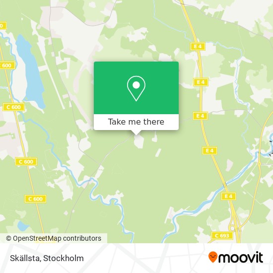 Skällsta map