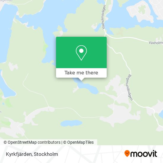 Kyrkfjärden map