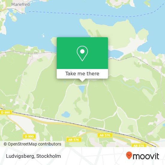 Ludvigsberg map