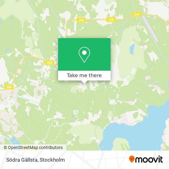 Södra Gällsta map