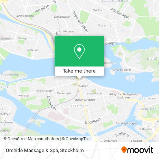 Orchidé Massage & Spa map