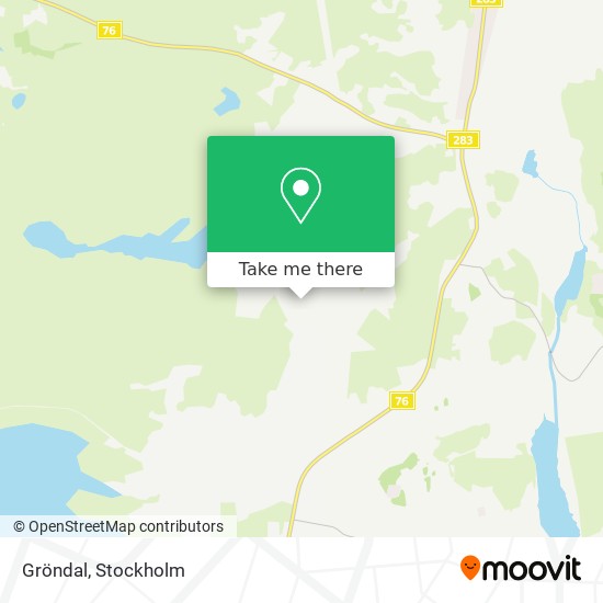 Gröndal map