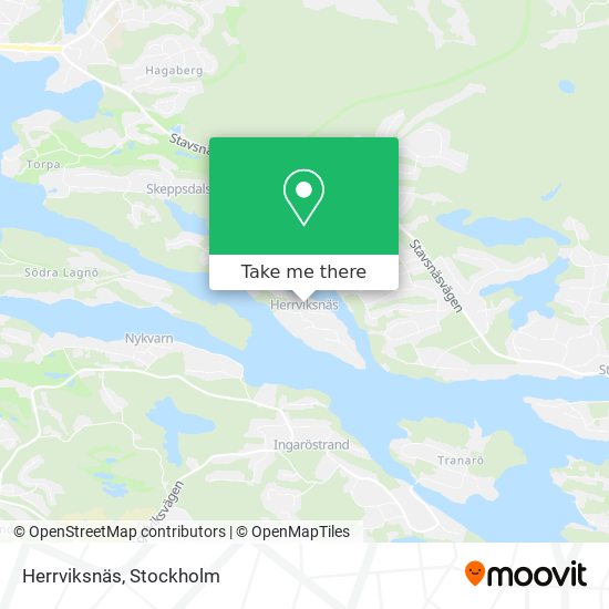 Herrviksnäs map