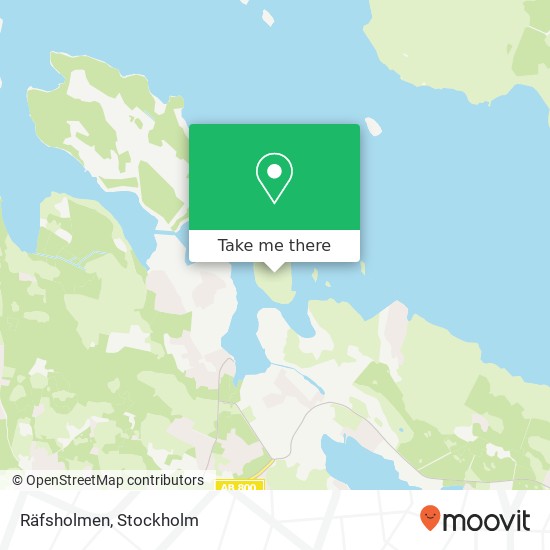 Räfsholmen map