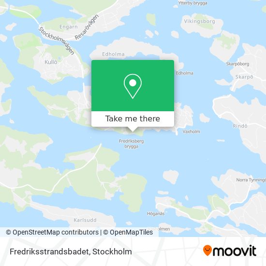Fredriksstrandsbadet map