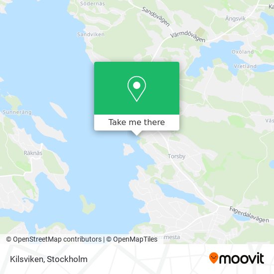 Kilsviken map