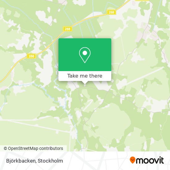 Björkbacken map