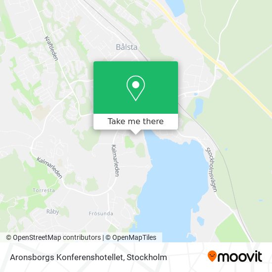 Aronsborgs Konferenshotellet map