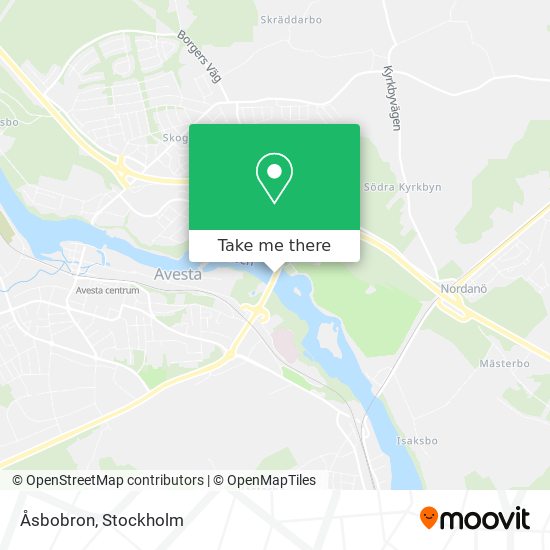 Åsbobron map