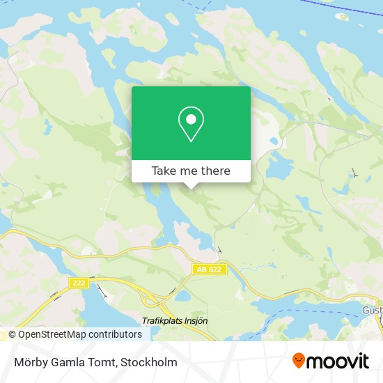 Mörby Gamla Tomt map