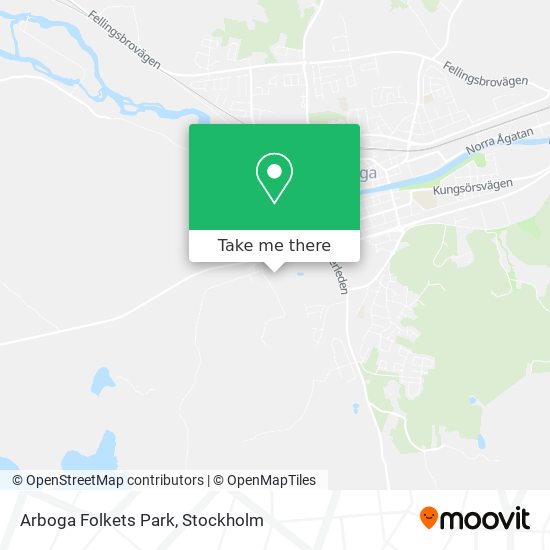 Arboga Folkets Park map