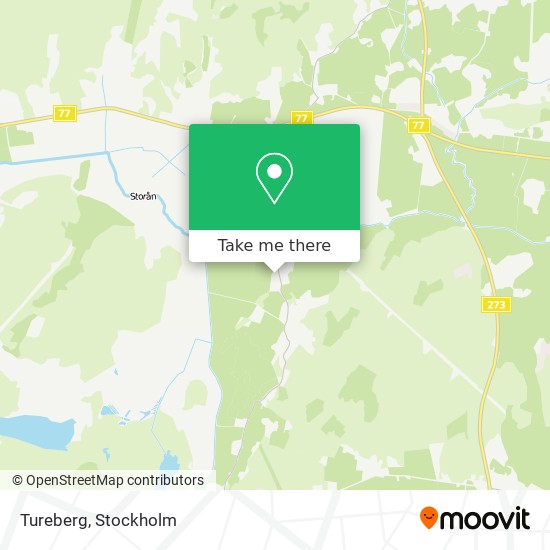 Tureberg map