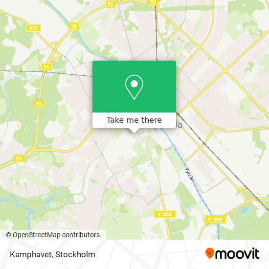 Kamphavet map