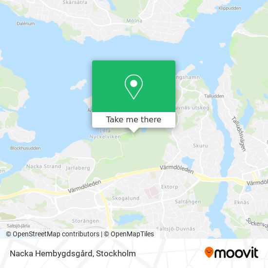 Nacka Hembygdsgård map