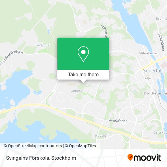 Svingelns Förskola map