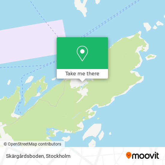 Skärgårdsboden map