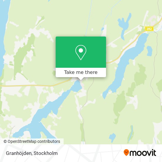 Granhöjden map