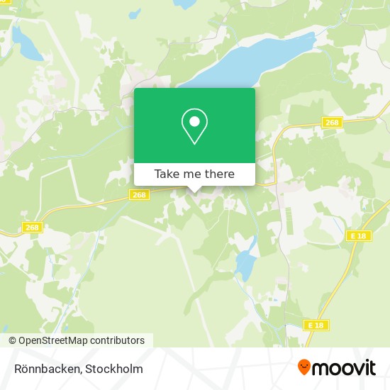 Rönnbacken map