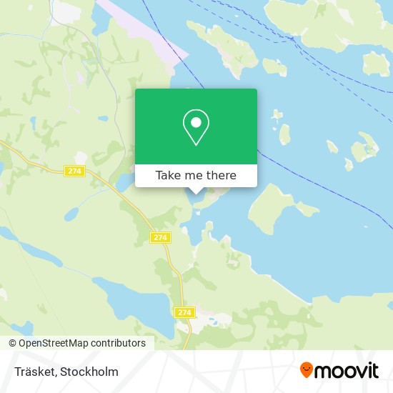 Träsket map