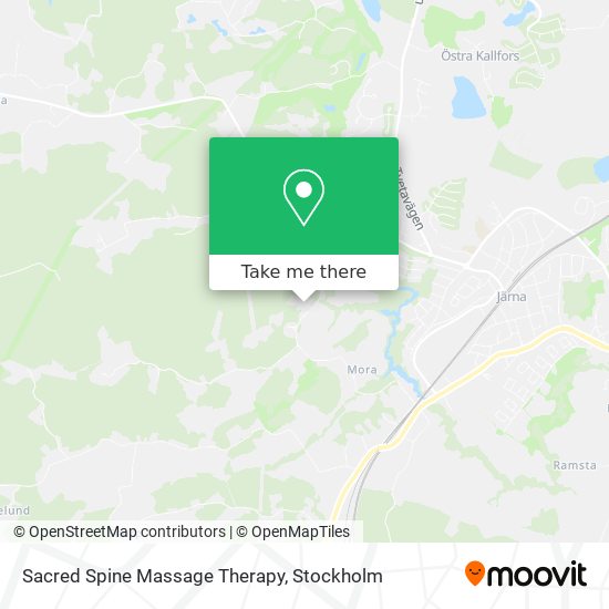 Sacred Spine Massage Therapy map