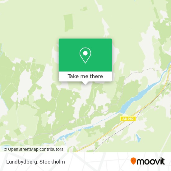 Lundbydberg map