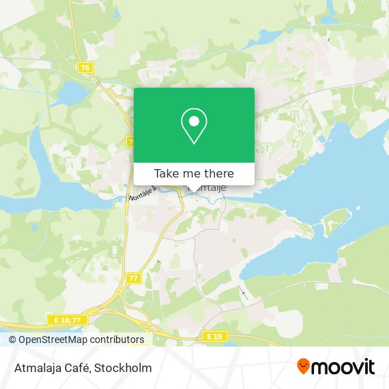 Atmalaja Café map