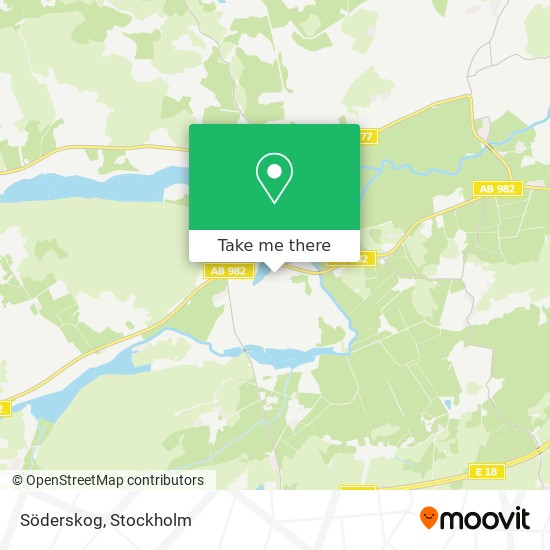 Söderskog map