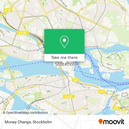 Money Change map