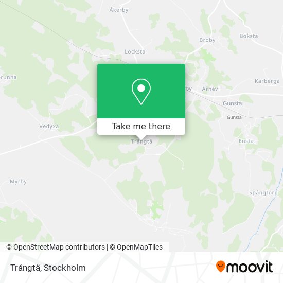 Trångtä map