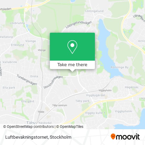 Luftbevakningstornet map