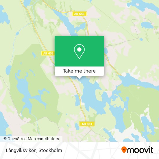 Långviksviken map