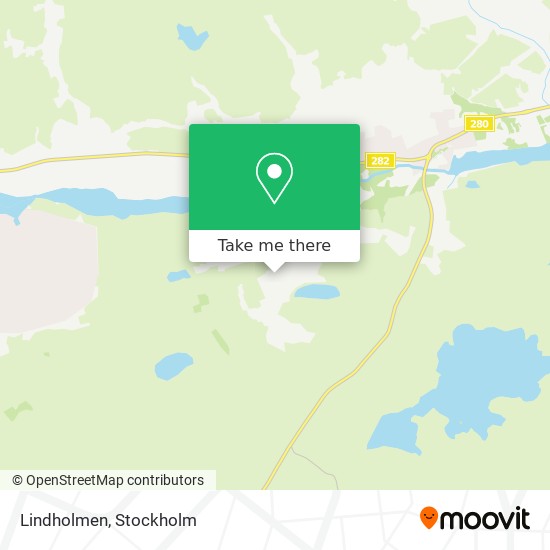 Lindholmen map