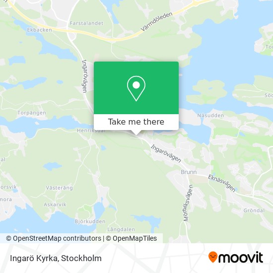 Ingarö Kyrka map