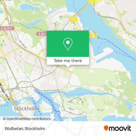 Rödbetan map