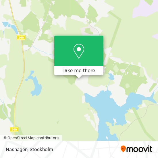 Näshagen map