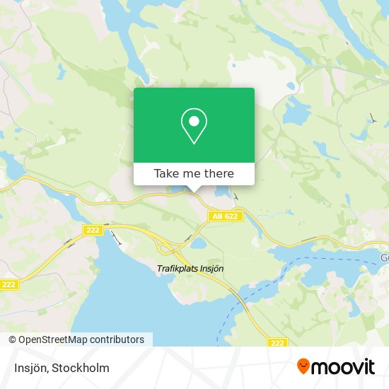 Insjön map