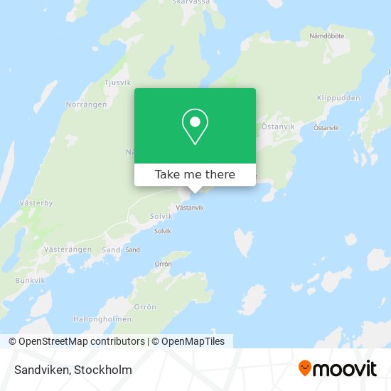 Sandviken map