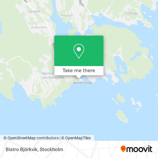 Bistro Björkvik map