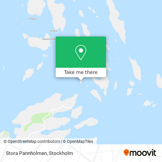 Stora Pannholmen map