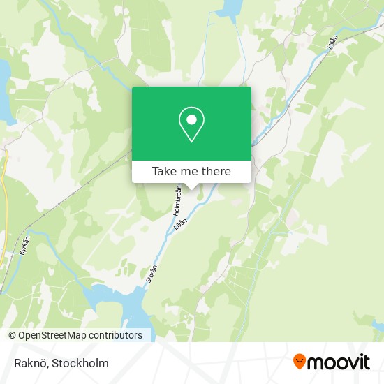 Raknö map