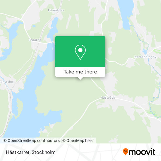 Hästkärret map