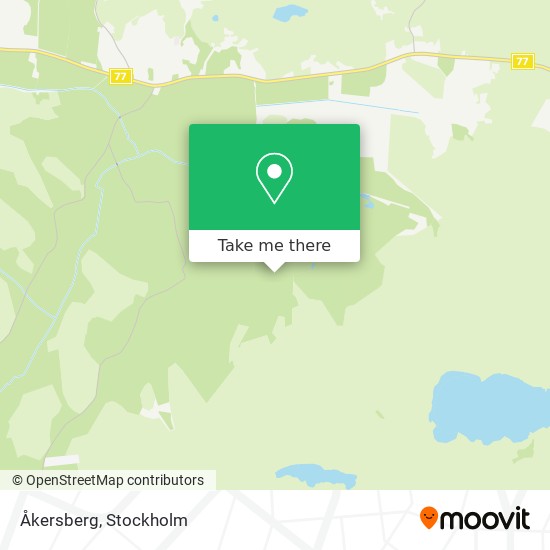 Åkersberg map